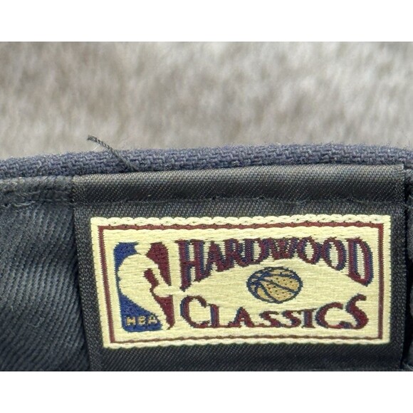 Cleveland Cavaliers Hat Cap Adult Fitted 7 1/8 Hardwood Classics New Era Blue - Picture 9 of 11
